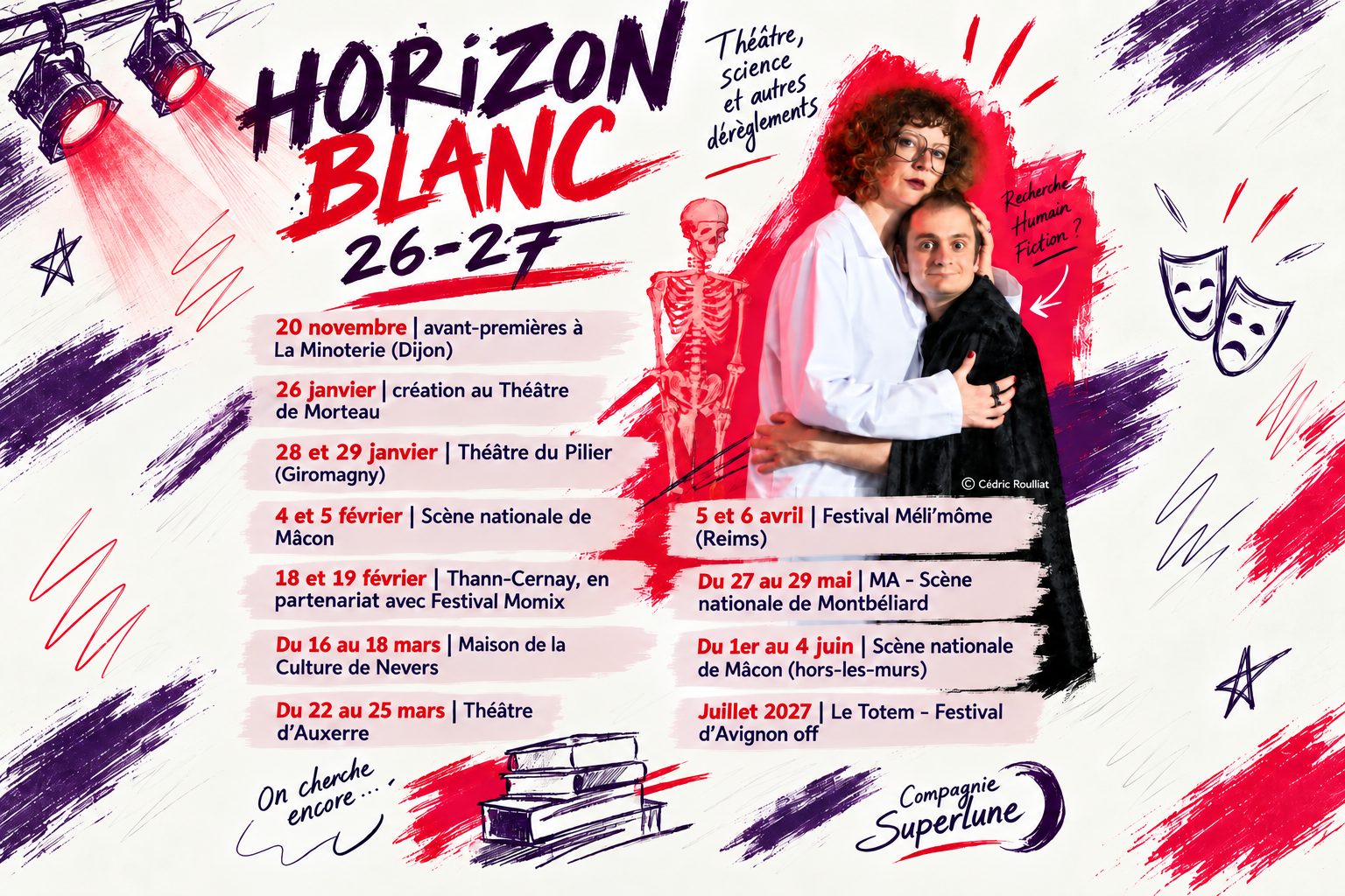 Affiche du spectacle Horizon Blanc