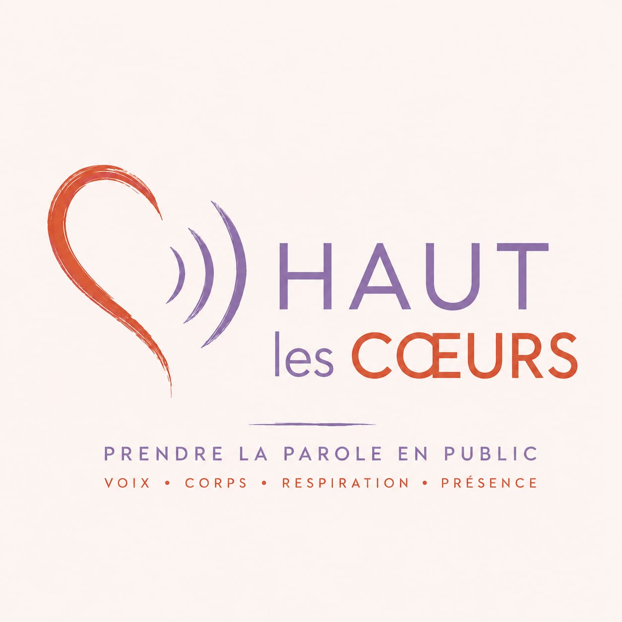 Haut les cœurs — Prendre la parole en public